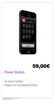 iPhone 5 Power Button Reparatur Berlin